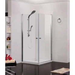 Schwenktür Sanoflex 6 Mm Chrom 95 Cm X 195 Cm -Wenko Verkäufe 01036 4633 201037 201038 2 1