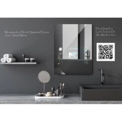 Smart LED-Spiegel Interaktiv Dimmbar 60 X 80 Cm -Wenko Verkäufe 02983792192 11023800 AB 05