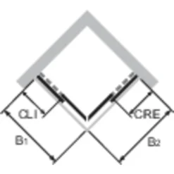 Hüppe Gleittüreckeinstieg EasyEntry 2-tlg. BxH: 80 Cm X 200 Cm Silber Hochglanz -Wenko Verkäufe 05489 2438 HPUV2C250NUA 21 6