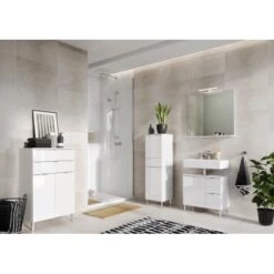 Germania Badkommode Mauresa 8531 Weiß 97 Cm X 60 Cm 12 Germania Badkommode Mauresa 8531 Weiß 97 Cm X 60 Cm -Wenko Verkäufe 05949853140 11029600 AB 04