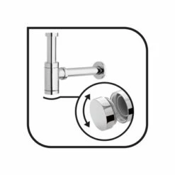 Baliv Handwaschbecken-Set 36 Cm Weiß Mit Armatur -Wenko Verkäufe 06947068067 WEB03 270721 L