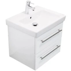 Villeroy & Boch Waschplatz 55 Cm Subway 2.0 Weiß Hochglanz -Wenko Verkäufe 0 55 cm weiss hochglanz 3