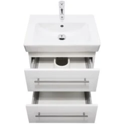 Villeroy & Boch Waschplatz 55 Cm Subway 2.0 Weiß Hochglanz -Wenko Verkäufe 0 55 cm weiss hochglanz 5