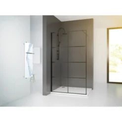 Baliv Duschabtrennung Walk-In DUK-120.131 120 Cm X 195 Cm Schwarz 12 Baliv Duschabtrennung Walk-In DUK-120.131 120 Cm X 195 Cm Schwarz -Wenko Verkäufe 111048 AB01 190221 L RET01