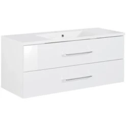 Fackelmann Waschplatz B.clever 120 Cm Weiß