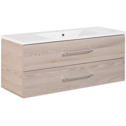 Fackelmann Waschplatz B.clever 120 Cm Alaska Esche 1 Fackelmann Waschplatz B.clever 120 Cm Alaska Esche