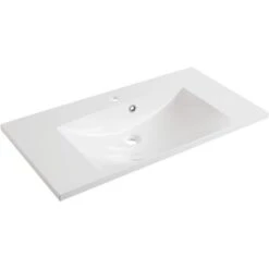 Fackelmann Waschplatz B.clever 90 Cm Weiß -Wenko Verkäufe 145590 3254 1