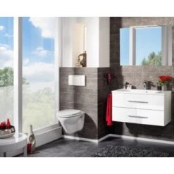 Fackelmann Waschplatz B.clever 90 Cm Weiß -Wenko Verkäufe 145590 3254 3