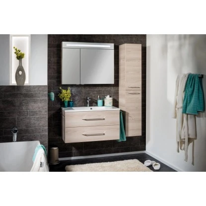 Fackelmann Waschplatz B.clever 90 Cm Alaska Esche 7 Fackelmann Waschplatz B.clever 90 Cm Alaska Esche – Bild 7