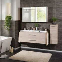 Fackelmann Doppel-Waschtisch B.clever 120 Cm Esche Mit Softclose-System -Wenko Verkäufe 145613 3254 2