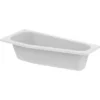 Ideal Standard Raumspar-Badewanne Hotline 1600 Mm X 700 Mm Asymetr. Links Weiß
