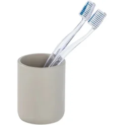 Wenko Zahnputzbecher Planet Taupe