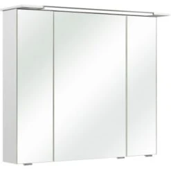 Pelipal Spiegelschrank 54-II 82 Cm X 71 Cm X 21,5 Cm Weiß