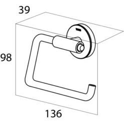 Tiger Toilettenpapierhalter Ohne Deckel Urban Weiß 29 Tiger Toilettenpapierhalter Ohne Deckel Urban Weiß -Wenko Verkäufe 2312 4621 4008911316049 14
