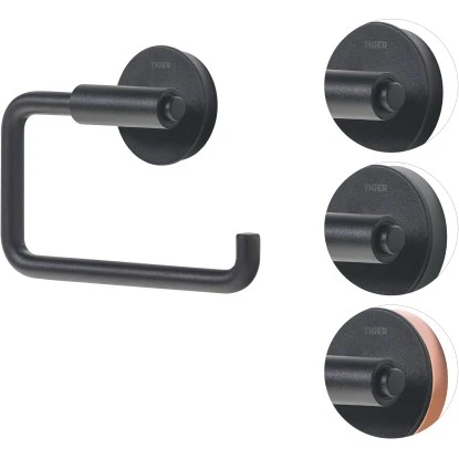 Tiger Toilettenpapierhalter Ohne Deckel Urban Schwarz 13 Tiger Toilettenpapierhalter Ohne Deckel Urban Schwarz – Bild 13