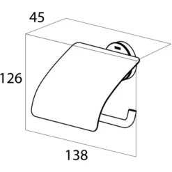 Tiger Toilettenpapierhalter Mit Deckel Urban Schwarz -Wenko Verkäufe 2317 4621 4008911316063 13