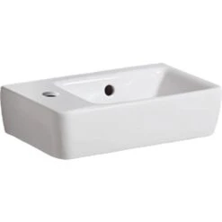 Geberit Handwaschbecken Renova Compact40 Cm Weiß Hl & Ül KeraTect