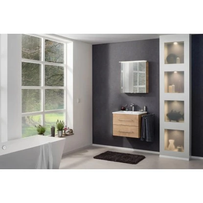 Fackelmann Waschplatz 60 Cm B.perfekt Ast-Eiche 3 Fackelmann Waschplatz 60 Cm B.perfekt Ast-Eiche – Bild 3