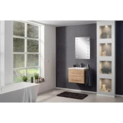 Fackelmann Waschplatz 60 Cm B.perfekt Ast-Eiche 13 Fackelmann Waschplatz 60 Cm B.perfekt Ast-Eiche -Wenko Verkäufe 245460 3254 5