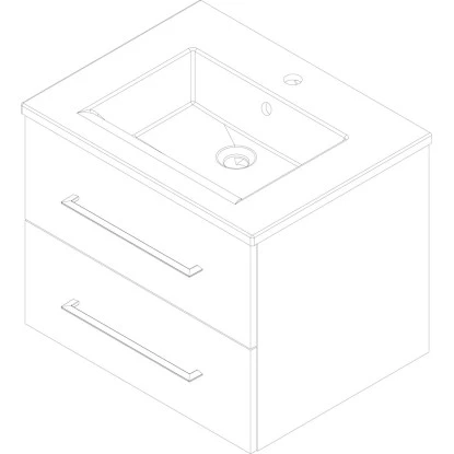 Fackelmann Waschplatz 60 Cm B.perfekt Ast-Eiche 7 Fackelmann Waschplatz 60 Cm B.perfekt Ast-Eiche – Bild 7