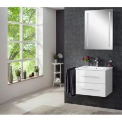 Fackelmann Waschplatz 60 Cm B.perfekt Weiß -Wenko Verkäufe 245463 3254 3