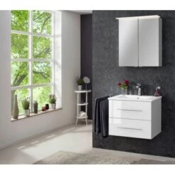 Fackelmann Waschplatz 60 Cm B.perfekt Weiß -Wenko Verkäufe 245463 3254 4