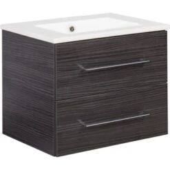 Fackelmann Waschplatz 60 Cm B.perfekt Dark Oak