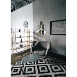 Mirrors & More Dekospiegel 5er-Set Lia Schwarz-Gold Ø 25, 23, 18 Und 2x 15 Cm -Wenko Verkäufe 251820301297 11006800 1 6