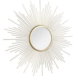 Mirrors & More Dekospiegel Sunny Gold Ø 60 Cm -Wenko Verkäufe 251820301952 11006800 1 6