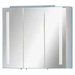 Fackelmann Spiegelschrank Lugano 68 Cm X 80 Cm X 16 Cm Weiß