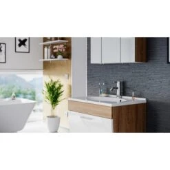 Posseik Badmöbel-Set Salona Eiche Hell-Weiß 3-teilig 13 Posseik Badmöbel-Set Salona Eiche Hell-Weiß 3-teilig -Wenko Verkäufe 2621175 4873 P8000044 3