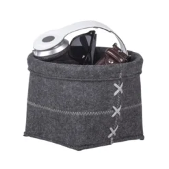 Wenko Aufbewahrungskorb Mara Filz M 3,5 L Polyester 20 X 15 X 20 Cm Anthrazit 10 Wenko Aufbewahrungskorb Mara Filz M 3,5 L Polyester 20 X 15 X 20 Cm Anthrazit -Wenko Verkäufe 26612 sb freisteller de 04