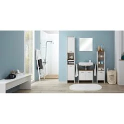 Pelipal Waschbeckenunterschrank 62 Cm Quickset 305 Weiß Perl-Riviera Eiche -Wenko Verkäufe 268006 2467 2305SinaF43 1