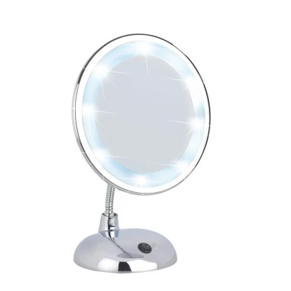 Wenko LED Kosmetik-Standspiegel Style Chrom 1 Wenko LED Kosmetik-Standspiegel Style Chrom