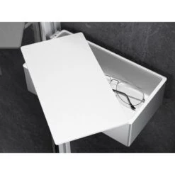 Hüppe Drybox Select+ Wandmontage Silber Matt