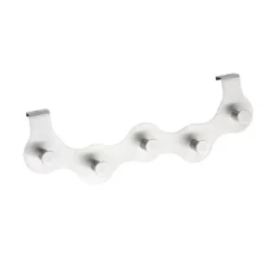 Wenko Türgarderobe Garda Edelstahl Matt