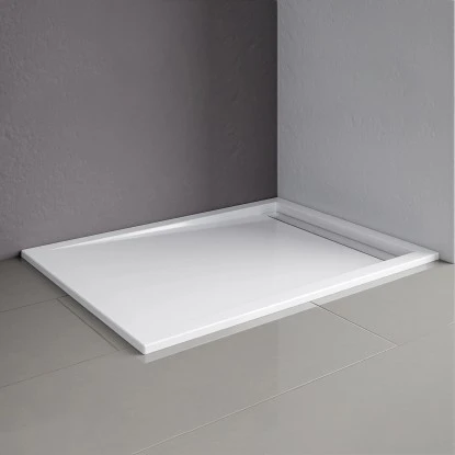 Schulte ExpressPlus Duschwanne Mit Rinne Extraflach 80x120cm 2 Schulte ExpressPlus Duschwanne Mit Rinne Extraflach 80x120cm – Bild 2