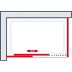 Schulte ExpressPlus Gleittür MasterClass Links Chromoptik 120x90x200cm 7 Schulte ExpressPlus Gleittür MasterClass Links Chromoptik 120x90x200cm -Wenko Verkäufe 32020 2053 4060991038495 6