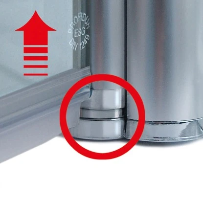 Schulte ExpressPlus Drehtür In Nische Garant Chromoptik Links 200x80cm 8 Schulte ExpressPlus Drehtür In Nische Garant Chromoptik Links 200x80cm – Bild 8