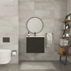 Randal Spiegel Rund Ø 60 Cm Schwarz -Wenko Verkäufe 36537934914 11023100 AB 02