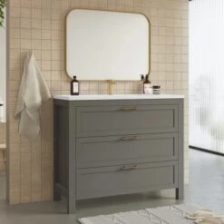 Randal Metallspiegel Rechteckig 80 Cm X 60 Cm Goldschimmer -Wenko Verkäufe 36537935010 11024990 AB 01