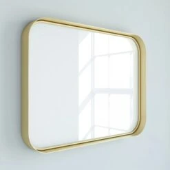 Randal Metallspiegel Rechteckig 80 Cm X 60 Cm Goldschimmer -Wenko Verkäufe 36537935010 11024990 AB 04