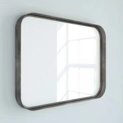 Randal Metallspiegel Rechteckig 80 Cm X 60 Cm Altes Silber -Wenko Verkäufe 36537935041 11024990 AB 03