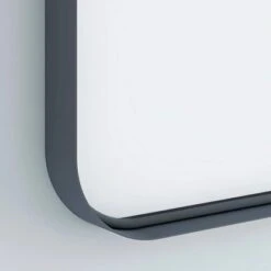 Randal Metallspiegel Rechteckig 80 Cm X 60 Cm Schwarz -Wenko Verkäufe 36537935058 11024990 CU 04