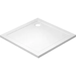 Baliv Duschwanne DW-90.110E Acryl In Steinoptik 90 Cm X 90 Cm Weiß