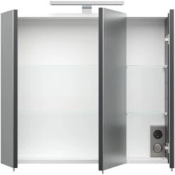 Posseik Spiegelschrank 70 Cm Salona Anthrazit -Wenko Verkäufe 3724812 4873 P0542284 3