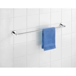 Wenko Power-Loc Handtuchstange Uno Elegance Zinkdruckguss 65.5 X 4 X 9 Cm Chrom