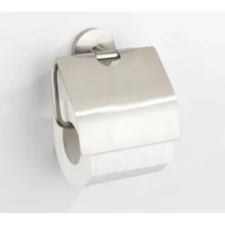 Wenko Toilettenpapierhalter Mit Deckel Cuba Zinkdruckguss, 13.5 X 13.5 X 4 Cm