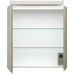 Posseik Spiegelschrank 60 Cm Eiche Hell 8 Posseik Spiegelschrank 60 Cm Eiche Hell -Wenko Verkäufe 3 4873 PSPS60CM1000214DE 3