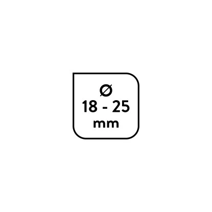 Baliv Brausehalter Ø 18 Mm-25 Mm Verchromt 2 Baliv Brausehalter Ø 18 Mm-25 Mm Verchromt – Bild 2